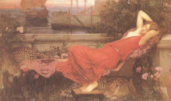 John William Waterhouse Ariadne (mk41) Sweden oil painting art